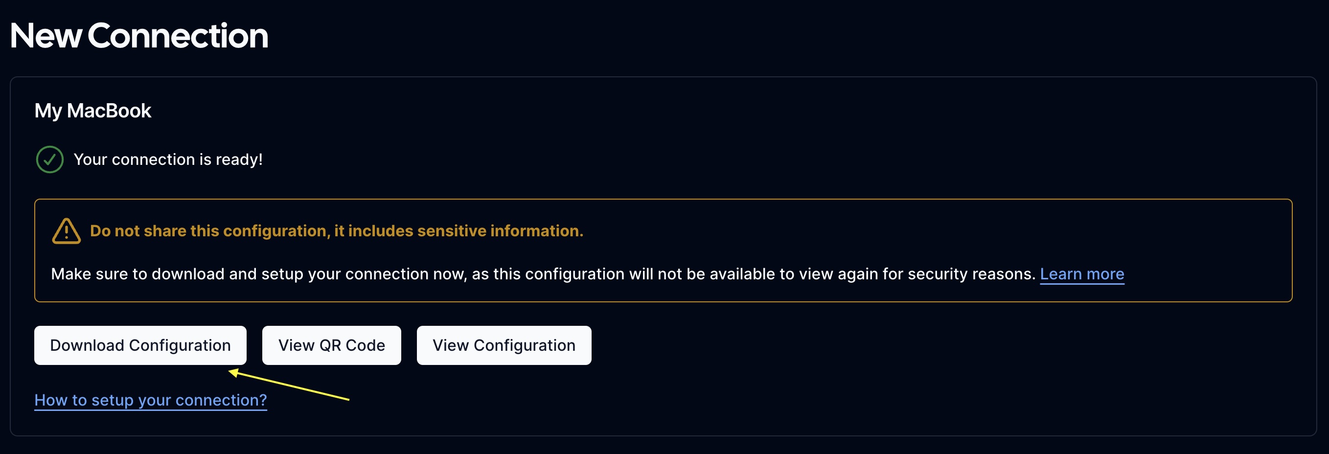 Download Configuration